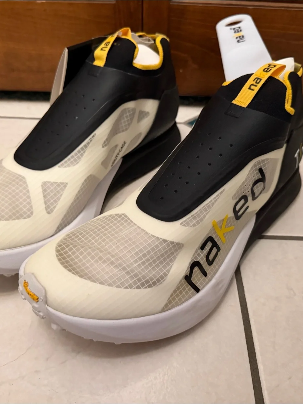 NWT (no box) Naked Running Slip-On Trail Running Shoes, men’s size 11
